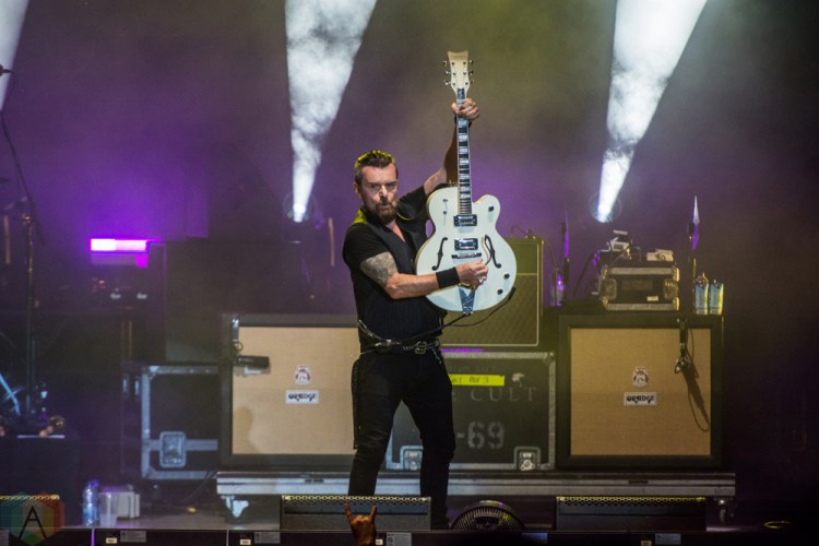 TORONTO, ON - JULY 25: The Cult performs at Budweiser Stage in Toronto on July 25, 2018. (Photo: Tyler Roberts/Aesthetic Magazine)