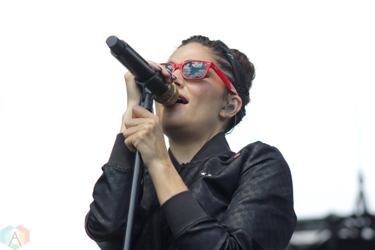 TORONTO, ON - JULY 17: The Interrupters perform at Warped Tour at Echo Beach in Toronto on July 17, 2018. (Photo: Curtis Sindrey/Aesthetic Magazine)
