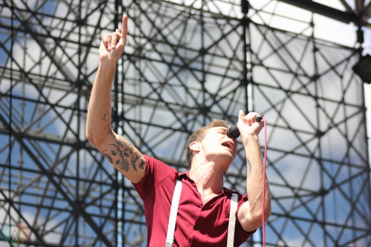 TORONTO, ON - JULY 17: The Maine performs at Warped Tour at Echo Beach in Toronto on July 17, 2018. (Photo: Curtis Sindrey/Aesthetic Magazine)