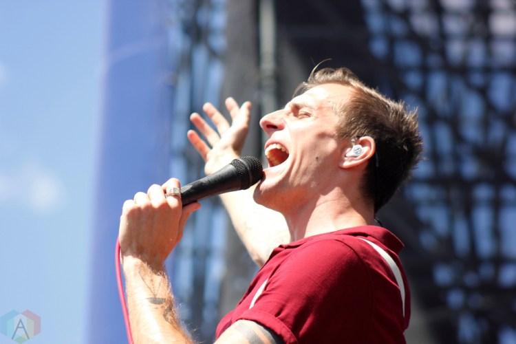 TORONTO, ON - JULY 17: The Maine performs at Warped Tour at Echo Beach in Toronto on July 17, 2018. (Photo: Curtis Sindrey/Aesthetic Magazine)