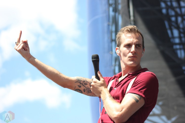 TORONTO, ON - JULY 17: The Maine performs at Warped Tour at Echo Beach in Toronto on July 17, 2018. (Photo: Curtis Sindrey/Aesthetic Magazine)