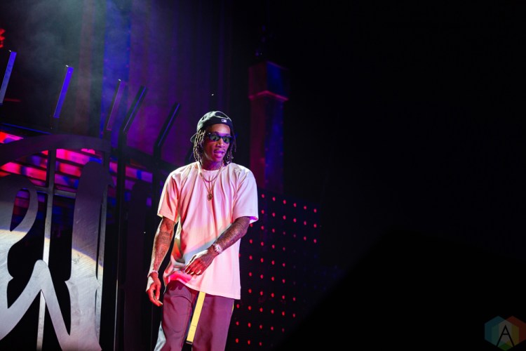 TORONTO, ON - JULY 24: Wiz Khalifa performs at Budweiser Stage in Toronto on July 24, 2018. (Photo: Anton Mak/Aesthetic Magazine)