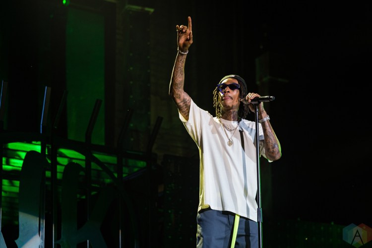 TORONTO, ON - JULY 24: Wiz Khalifa performs at Budweiser Stage in Toronto on July 24, 2018. (Photo: Anton Mak/Aesthetic Magazine)