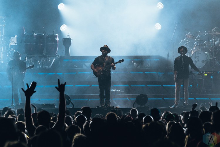 TORONTO, ON - JULY 13: Zac Brown Band performs at Rogers Centre in Toronto on July 13, 2018. (Photo: Nicole De Khors/Aesthetic Magazine)