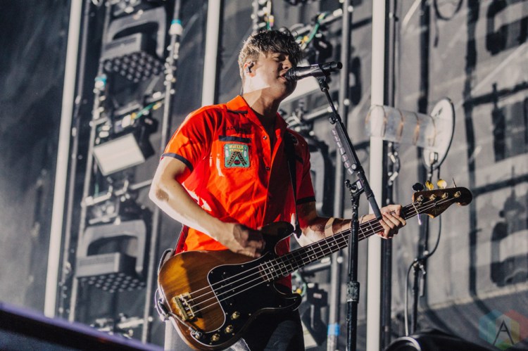 TORONTO, ON - AUGUST 27: 5 Seconds of Summer performs at Echo Beach in Toronto, Ontario on August 27, 2018. (Photo: Jenna Hum/Aesthetic Magazine)