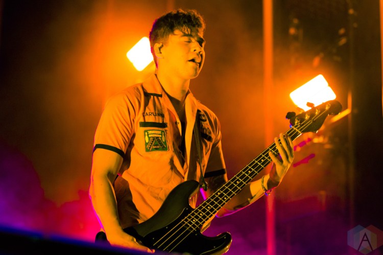 TORONTO, ON - AUGUST 27: 5 Seconds of Summer performs at Echo Beach in Toronto, Ontario on August 27, 2018. (Photo: Jenna Hum/Aesthetic Magazine)