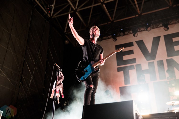 TORONTO, ON - AUGUST 14: All Time Low performs at Echo Beach in Toronto on August 14, 2018. (Photo: Brandon Newfield/Aesthetic Magazine)