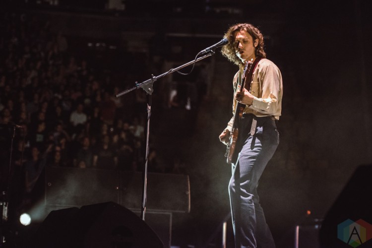 TORONTO, ON - AUGUST 05: Arctic Monkeys perform at Scotiabank Arena in Toronto on August 05, 2018. (Photo: Janine Van Oostrom/Aesthetic Magazine)