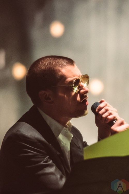 TORONTO, ON - AUGUST 05: Arctic Monkeys perform at Scotiabank Arena in Toronto on August 05, 2018. (Photo: Janine Van Oostrom/Aesthetic Magazine)