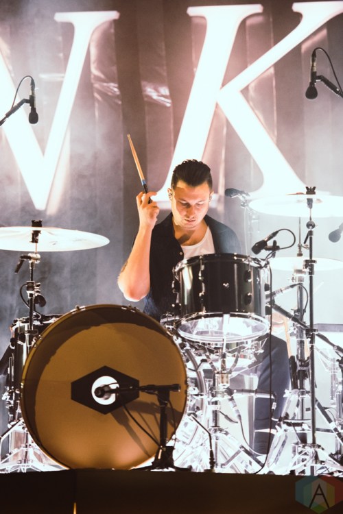 TORONTO, ON - AUGUST 05: Arctic Monkeys perform at Scotiabank Arena in Toronto on August 05, 2018. (Photo: Janine Van Oostrom/Aesthetic Magazine)