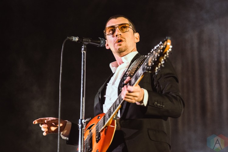 TORONTO, ON - AUGUST 05: Arctic Monkeys perform at Scotiabank Arena in Toronto on August 05, 2018. (Photo: Janine Van Oostrom/Aesthetic Magazine)