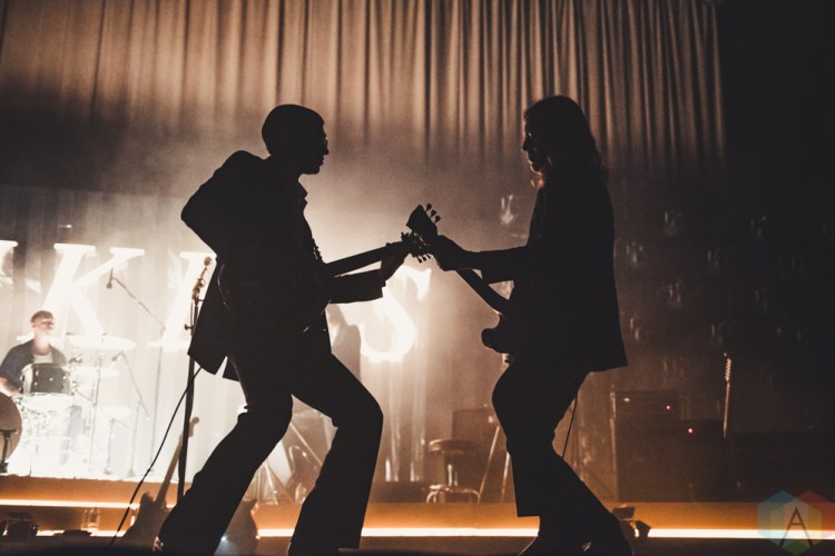 TORONTO, ON - AUGUST 05: Arctic Monkeys perform at Scotiabank Arena in Toronto on August 05, 2018. (Photo: Janine Van Oostrom/Aesthetic Magazine)