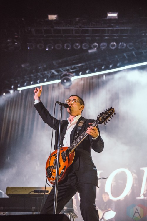 TORONTO, ON - AUGUST 05: Arctic Monkeys perform at Scotiabank Arena in Toronto on August 05, 2018. (Photo: Janine Van Oostrom/Aesthetic Magazine)