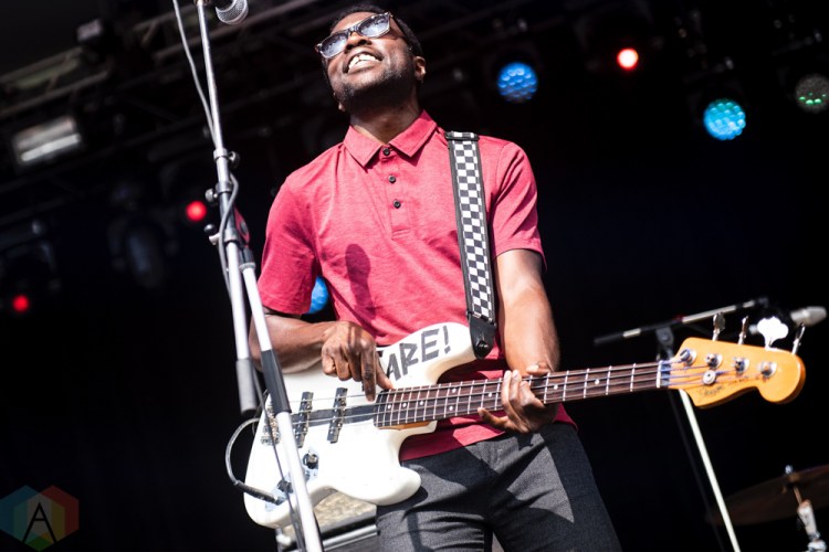 ELORA, ON - AUGUST 19: Bedouin Soundclash performs at Riverfest Elora in Elora, Ontario on August 19, 2018. (Photo: Morgan Harris/Aesthetic Magazine)