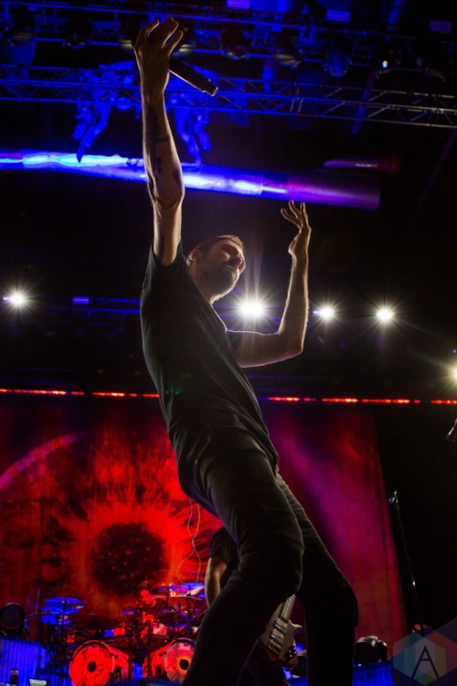 TORONTO, ON - AUGUST 20: Breaking Benjamin performs at Budweiser Stage in Toronto on August 20, 2018. (Photo: Katrina Lat/Aesthetic Magazine)