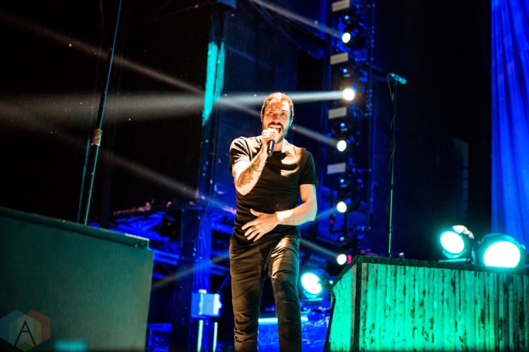 TORONTO, ON - AUGUST 20: Breaking Benjamin performs at Budweiser Stage in Toronto on August 20, 2018. (Photo: Katrina Lat/Aesthetic Magazine)