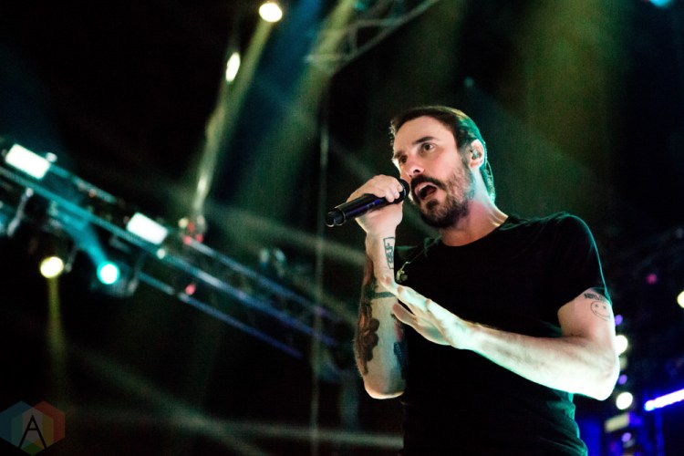TORONTO, ON - AUGUST 20: Breaking Benjamin performs at Budweiser Stage in Toronto on August 20, 2018. (Photo: Katrina Lat/Aesthetic Magazine)