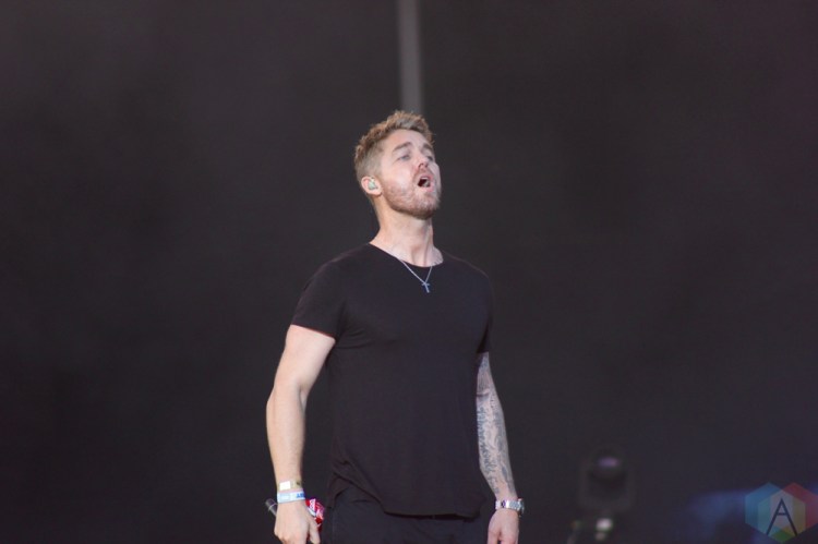 ORO-MEDONTE, ON - AUGUST 12: Brett Young performs at Boots And Hearts Music Festival at Burl's Creek in Oro-Medonte, ON on August 12, 2018. (Photo: Curtis Sindrey/Aesthetic Magazine)