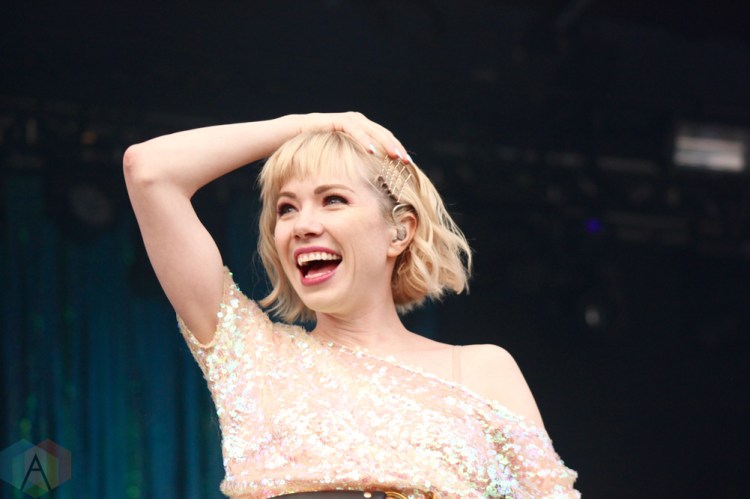 ELORA, ON - AUGUST 18: Carly Rae Jepsen performs at Riverfest Elora in Elora, Ontario on August 18, 2018. (Photo: Curtis Sindrey/Aesthetic Magazine)