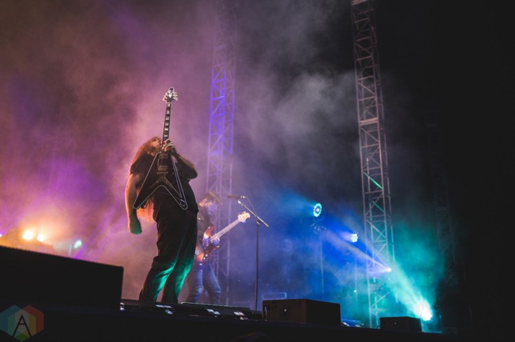 BERKELEY, CA - Coheed And Cambria performs at Greek Theatre in Berkeley, California on August 09, 2018. (Photo: Kyle Simmons/Aesthetic Magazine)