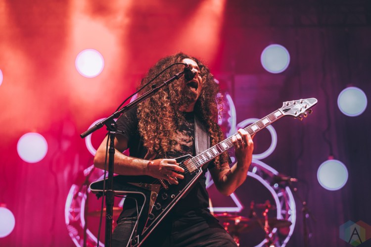 BERKELEY, CA - Coheed And Cambria performs at Greek Theatre in Berkeley, California on August 09, 2018. (Photo: Kyle Simmons/Aesthetic Magazine)