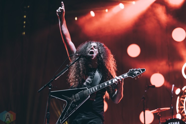BERKELEY, CA - Coheed And Cambria performs at Greek Theatre in Berkeley, California on August 09, 2018. (Photo: Kyle Simmons/Aesthetic Magazine)