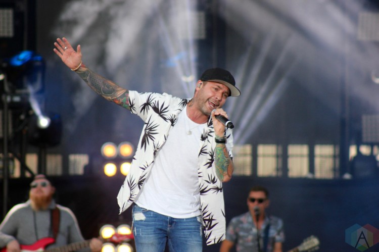 ORO-MEDONTE, ON - AUGUST 10: Dallas Smith performs at Boots And Hearts Music Festival at Burl's Creek in Oro-Medonte, ON on August 10, 2018. (Photo: Curtis Sindrey/Aesthetic Magazine)