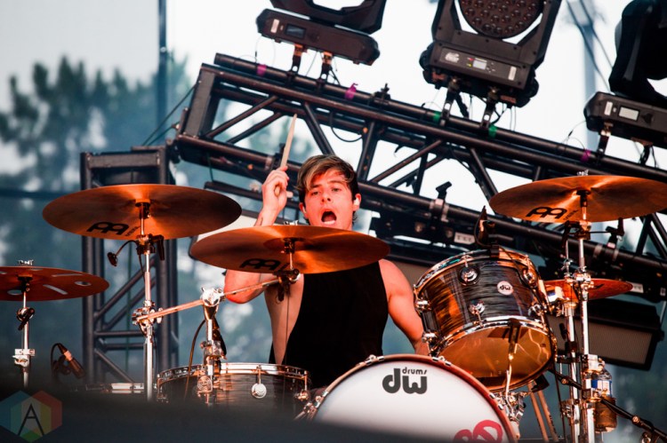 TORONTO, ON - AUGUST 14: Dashboard Confessional performs at Echo Beach in Toronto on August 14, 2018. (Photo: Brandon Newfield/Aesthetic Magazine)
