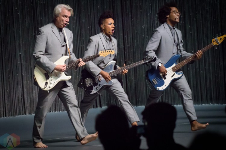 TORONTO, ON - AUGUST 03: David Byrne performs at Sony Centre in Toronto on August 03, 2018. (Photo: Andrei Chlytchkov/Aesthetic Magazine)