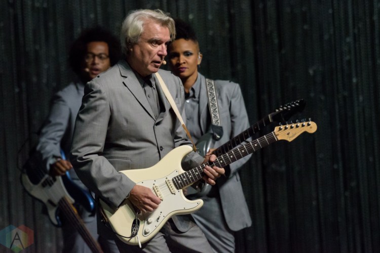 TORONTO, ON - AUGUST 03: David Byrne performs at Sony Centre in Toronto on August 03, 2018. (Photo: Andrei Chlytchkov/Aesthetic Magazine)