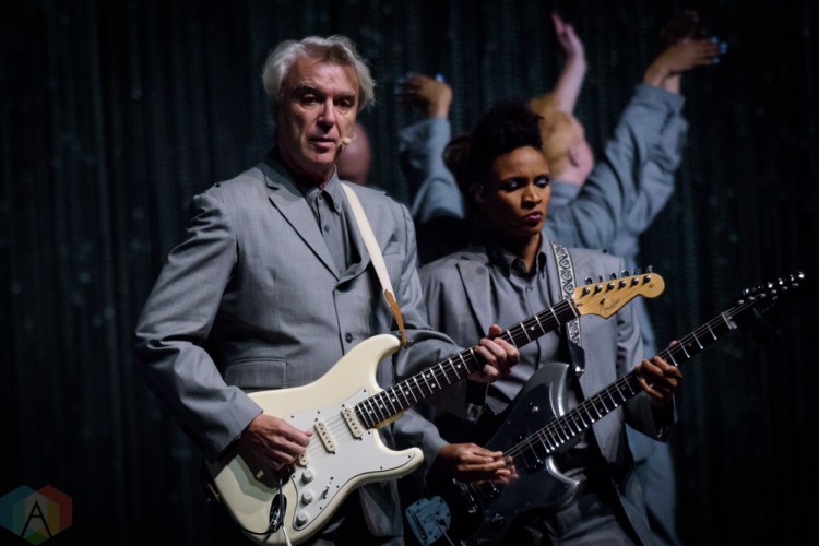 TORONTO, ON - AUGUST 03: David Byrne performs at Sony Centre in Toronto on August 03, 2018. (Photo: Andrei Chlytchkov/Aesthetic Magazine)