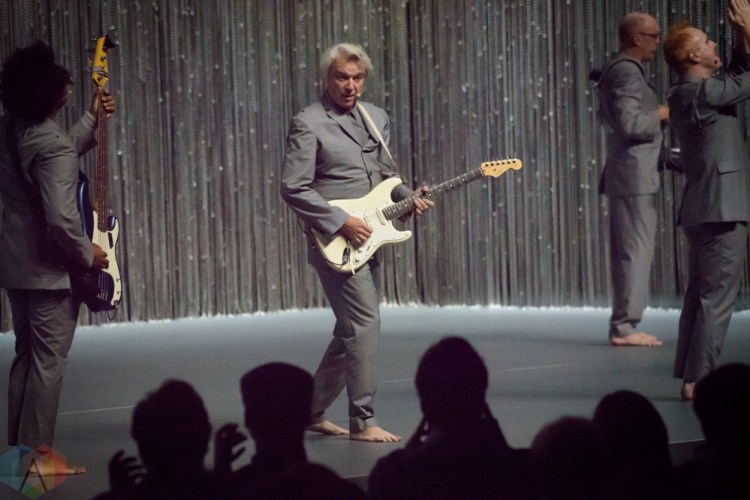 TORONTO, ON - AUGUST 03: David Byrne performs at Sony Centre in Toronto on August 03, 2018. (Photo: Andrei Chlytchkov/Aesthetic Magazine)
