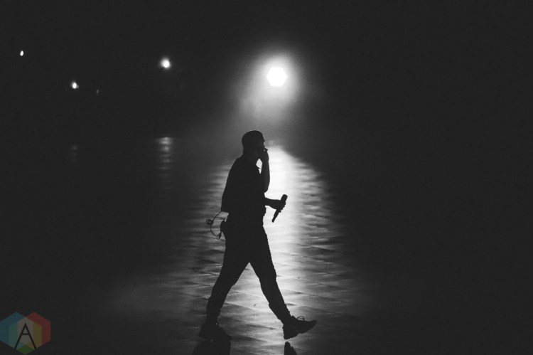 TORONTO, ON - AUGUST 21: Drake performs at Scotiabank Arena in Toronto on August 21, 2018. (Photo: Stephan Ordonez/Aesthetic Magazine)