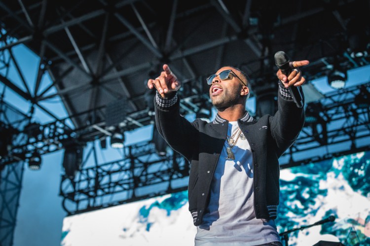 TORONTO, ON - AUGUST 26: DVSN performs at Echo Beach in Toronto on August 26, 2018. (Photo: Anton Mak/Aesthetic Magazine)