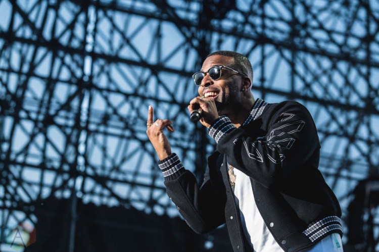 TORONTO, ON - AUGUST 26: DVSN performs at Echo Beach in Toronto on August 26, 2018. (Photo: Anton Mak/Aesthetic Magazine)