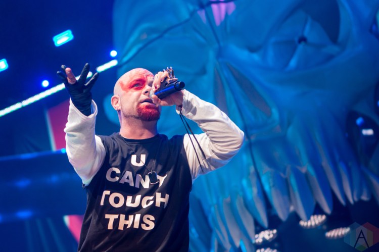 TORONTO, ON - AUGUST 20: Five Finger Death Punch performs at Budweiser Stage in Toronto on August 20, 2018. (Photo: Katrina Lat/Aesthetic Magazine)