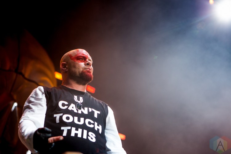 TORONTO, ON - AUGUST 20: Five Finger Death Punch performs at Budweiser Stage in Toronto on August 20, 2018. (Photo: Katrina Lat/Aesthetic Magazine)