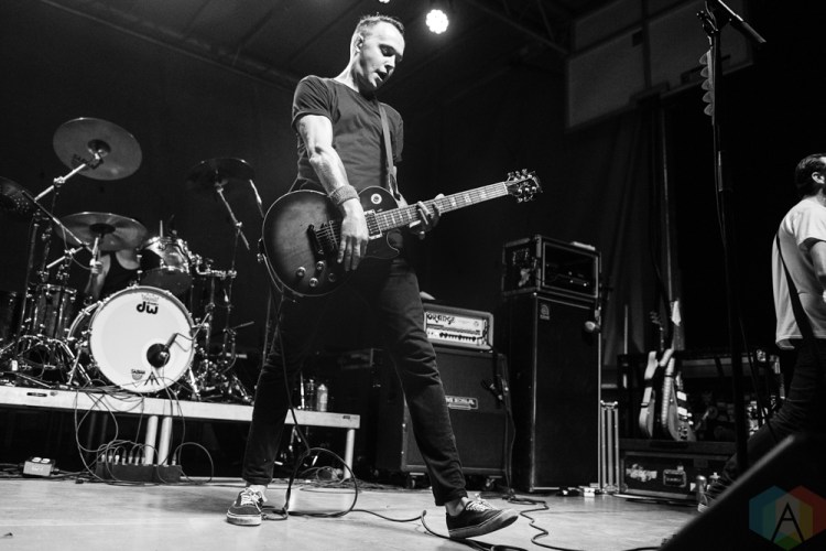 ELORA, ON - AUGUST 19: The Flatliners perform at Riverfest Elora in Elora, Ontario on August 19, 2018. (Photo: Morgan Harris/Aesthetic Magazine)