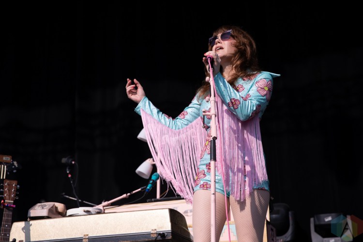 TORONTO, ON - AUGUST 04: Jenny Lewis performs at Fort York in Toronto on August 04, 2018. (Photo: Brendan Albert/Aesthetic Magazine)