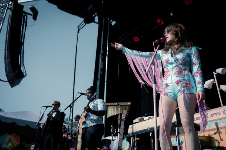TORONTO, ON - AUGUST 04: Jenny Lewis performs at Fort York in Toronto on August 04, 2018. (Photo: Brendan Albert/Aesthetic Magazine)