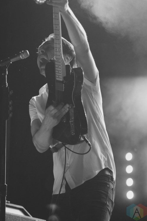 ELORA, ON - AUGUST 17: July Talk performs at Riverfest Elora in Elora, Ontario on August 17, 2018. (Photo: Curtis Sindrey/Aesthetic Magazine)