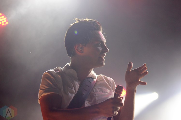 ELORA, ON - AUGUST 17: July Talk performs at Riverfest Elora in Elora, Ontario on August 17, 2018. (Photo: Curtis Sindrey/Aesthetic Magazine)