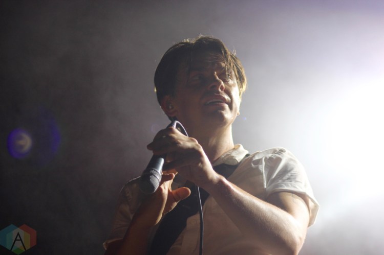 ELORA, ON - AUGUST 17: July Talk performs at Riverfest Elora in Elora, Ontario on August 17, 2018. (Photo: Curtis Sindrey/Aesthetic Magazine)