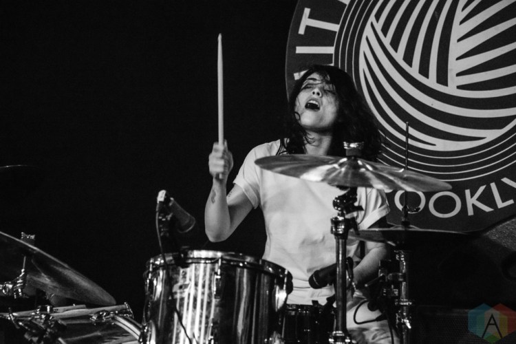 BROOKLYN, NY - AUGUST 23: Le Butcherettes performs at Knitting Factory in Brooklyn, New York on August 23, 2018. (Photo: Alex Bear/Aesthetic Magazine)