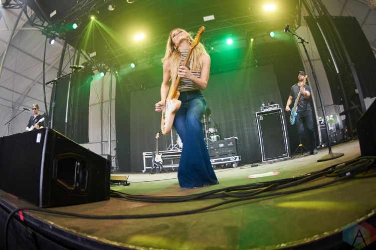 ORO-MEDONTE, ON - AUGUST 12: Lindsay Ell performs at Boots And Hearts Music Festival at Burl's Creek in Oro-Medonte, ON on August 12, 2018. (Photo: Morgan Harris/Aesthetic Magazine)