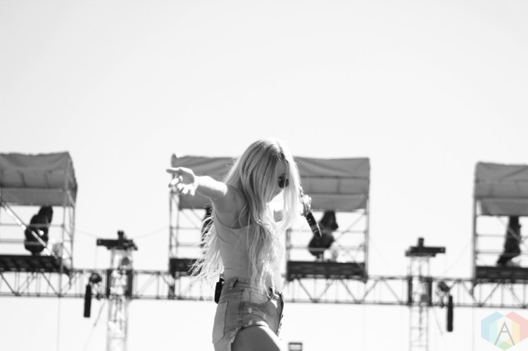 ORO-MEDONTE, ON - AUGUST 10: Madeline Merlo performs at Boots And Hearts Music Festival at Burl's Creek in Oro-Medonte, ON on August 10, 2018. (Photo: Curtis Sindrey/Aesthetic Magazine)