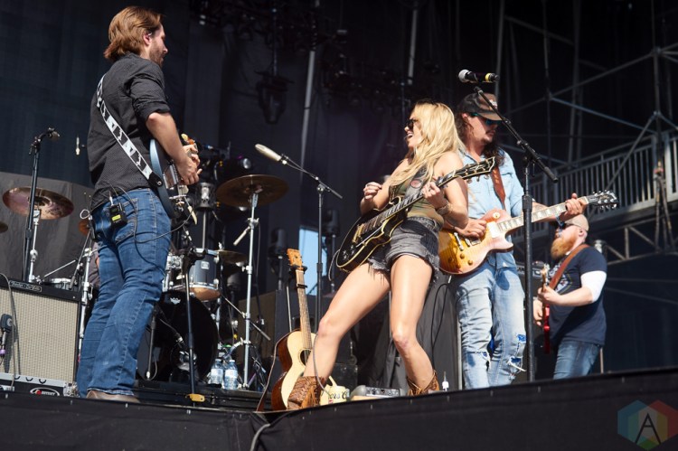 ORO-MEDONTE, ON - AUGUST 11: Meghan Patrick performs at Boots And Hearts Music Festival at Burl's Creek in Oro-Medonte, ON on August 11, 2018. (Photo: Morgan Harris/Aesthetic Magazine)