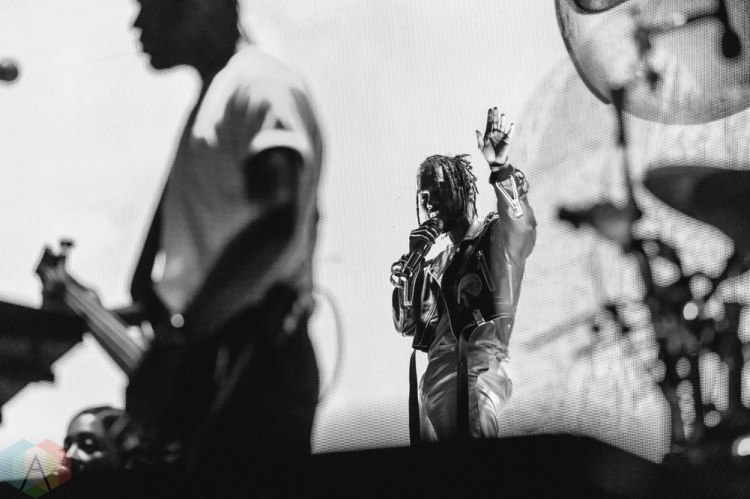 TORONTO, ON - AUGUST 26: MIguel performs at Echo Beach in Toronto on August 26, 2018. (Photo: Anton Mak/Aesthetic Magazine)