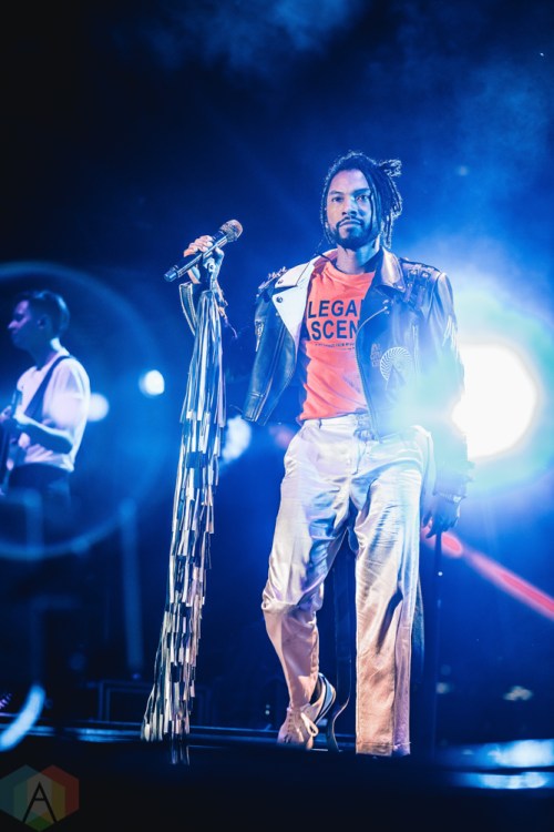 TORONTO, ON - AUGUST 26: MIguel performs at Echo Beach in Toronto on August 26, 2018. (Photo: Anton Mak/Aesthetic Magazine)