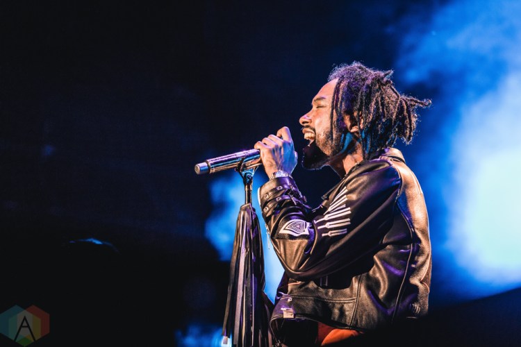 TORONTO, ON - AUGUST 26: MIguel performs at Echo Beach in Toronto on August 26, 2018. (Photo: Anton Mak/Aesthetic Magazine)